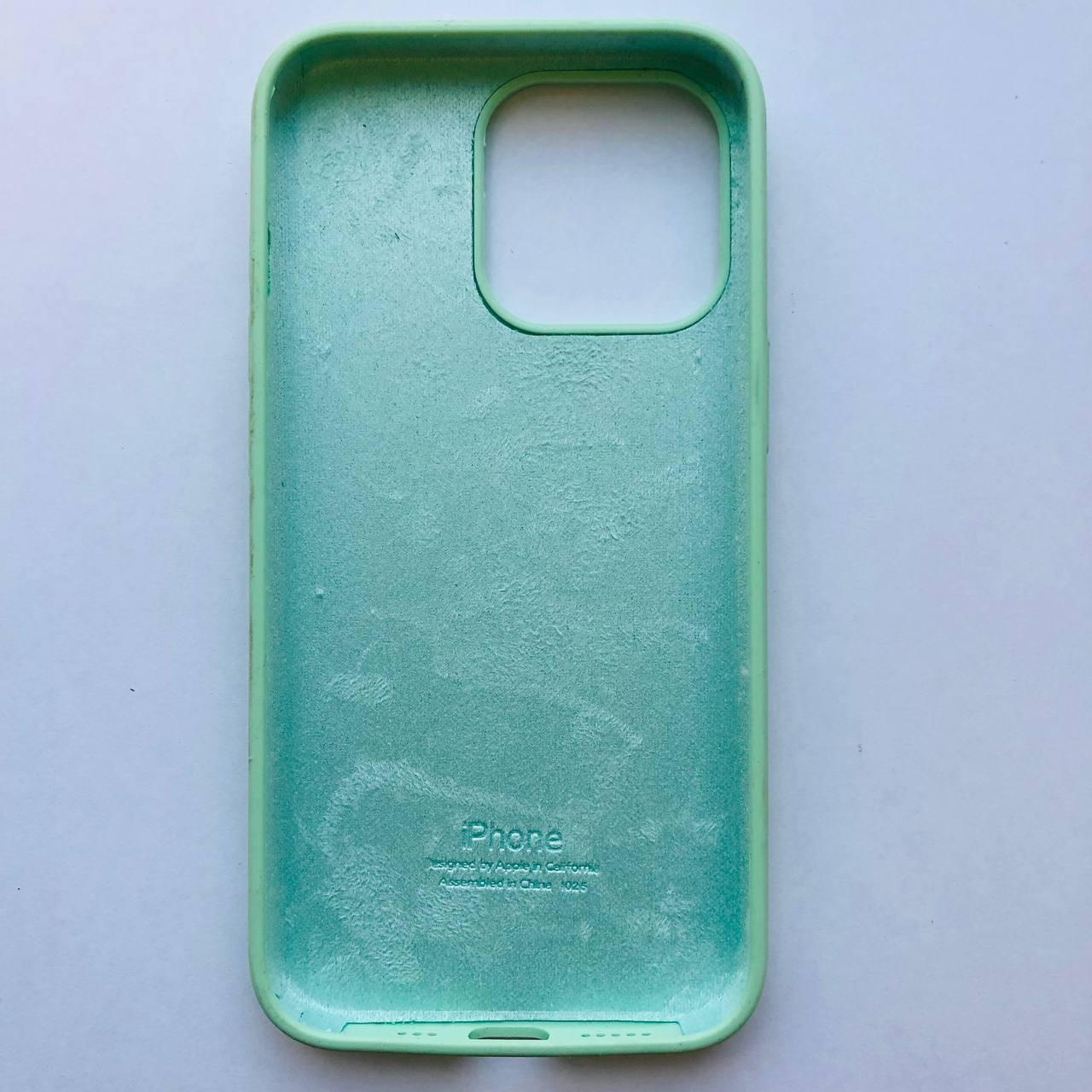 Чехол Silicone Case для Apple iPhone 13 Pro Pistachio - фото 2