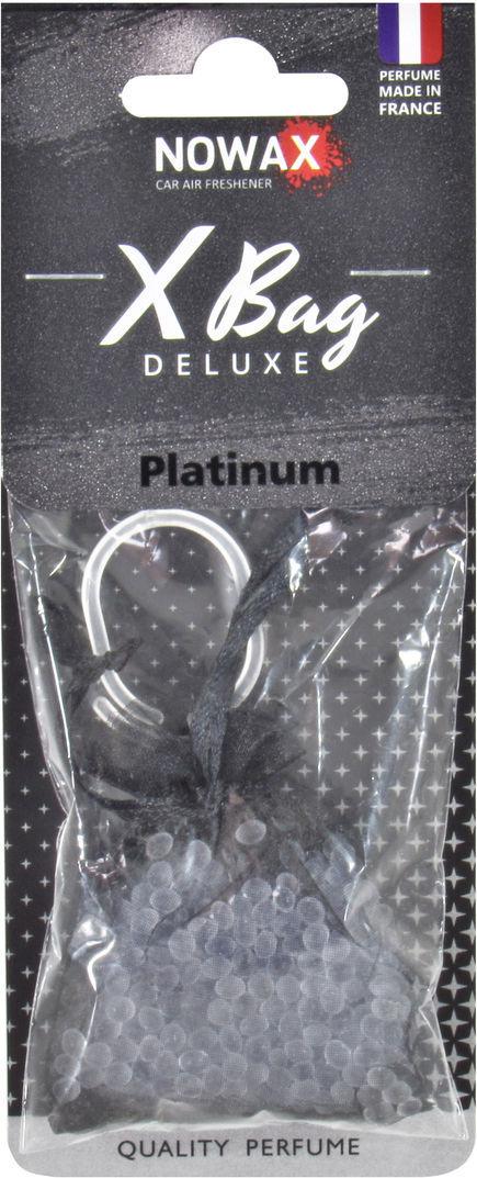 Ароматизатор для авто Nowax X Bag Deluxe Platinum на зеркало ароматизированные гранулы (0304313)