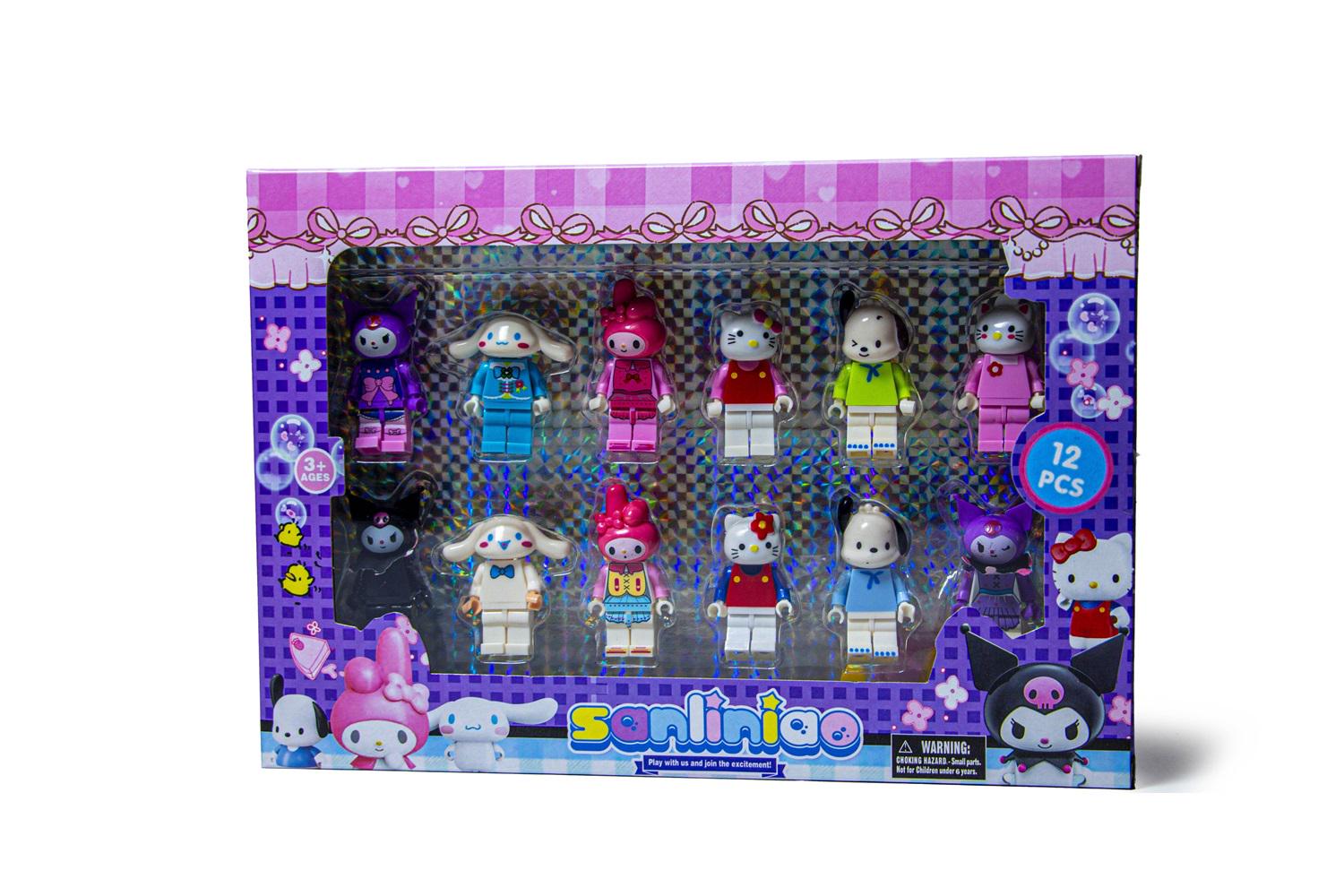 Фигурки Kuromi 12 фигурок 18х26 см Multicolor (724717315)