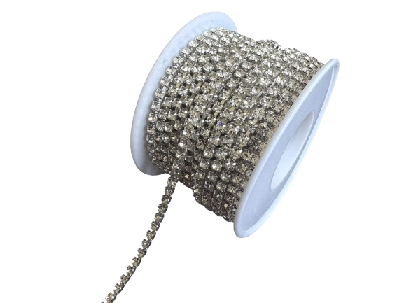 Стрічка стразова SS 12 crystal (27110527)