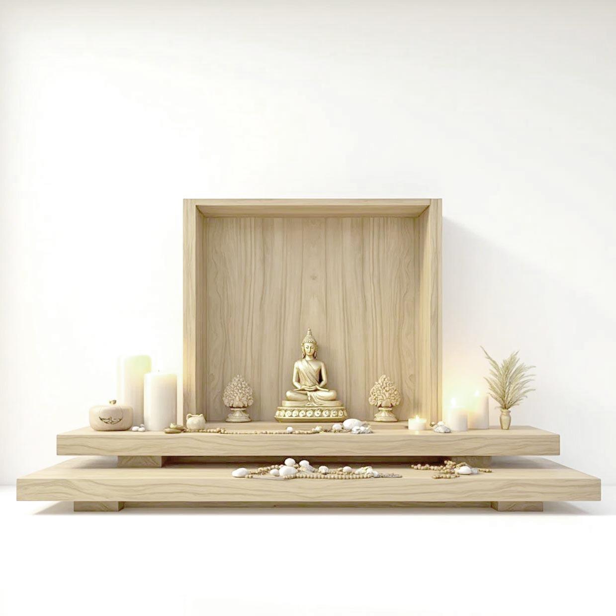 Алтарь для медитации из дерева Джайсана Бланже (ЛАТ-017801)