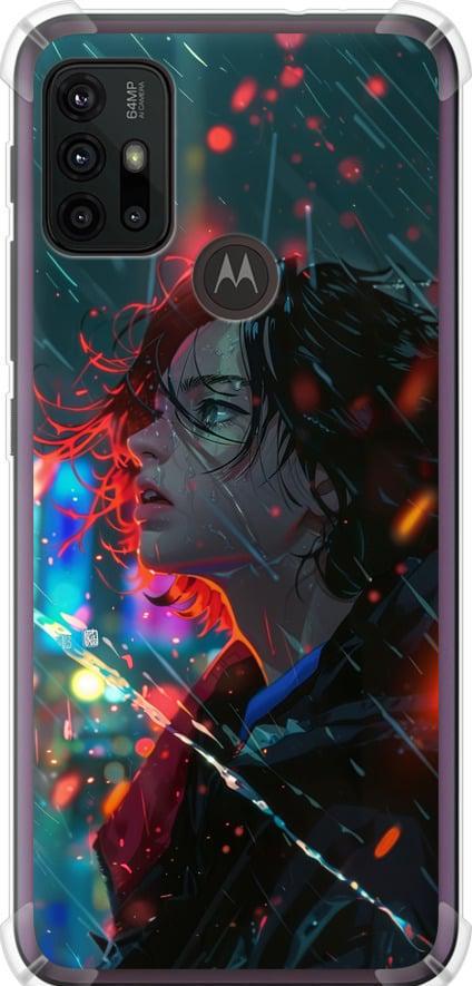 Чехол на Motorola Moto G10 Ночные огни (6096sp-2319-42517)
