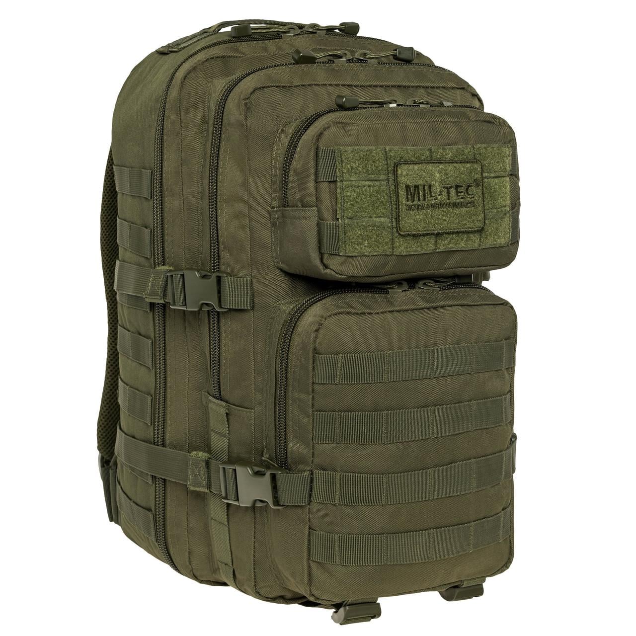 Тактический рюкзак Mil-Tec Assault Pack 52x29x30 см 40 л Оливковый (9501)
