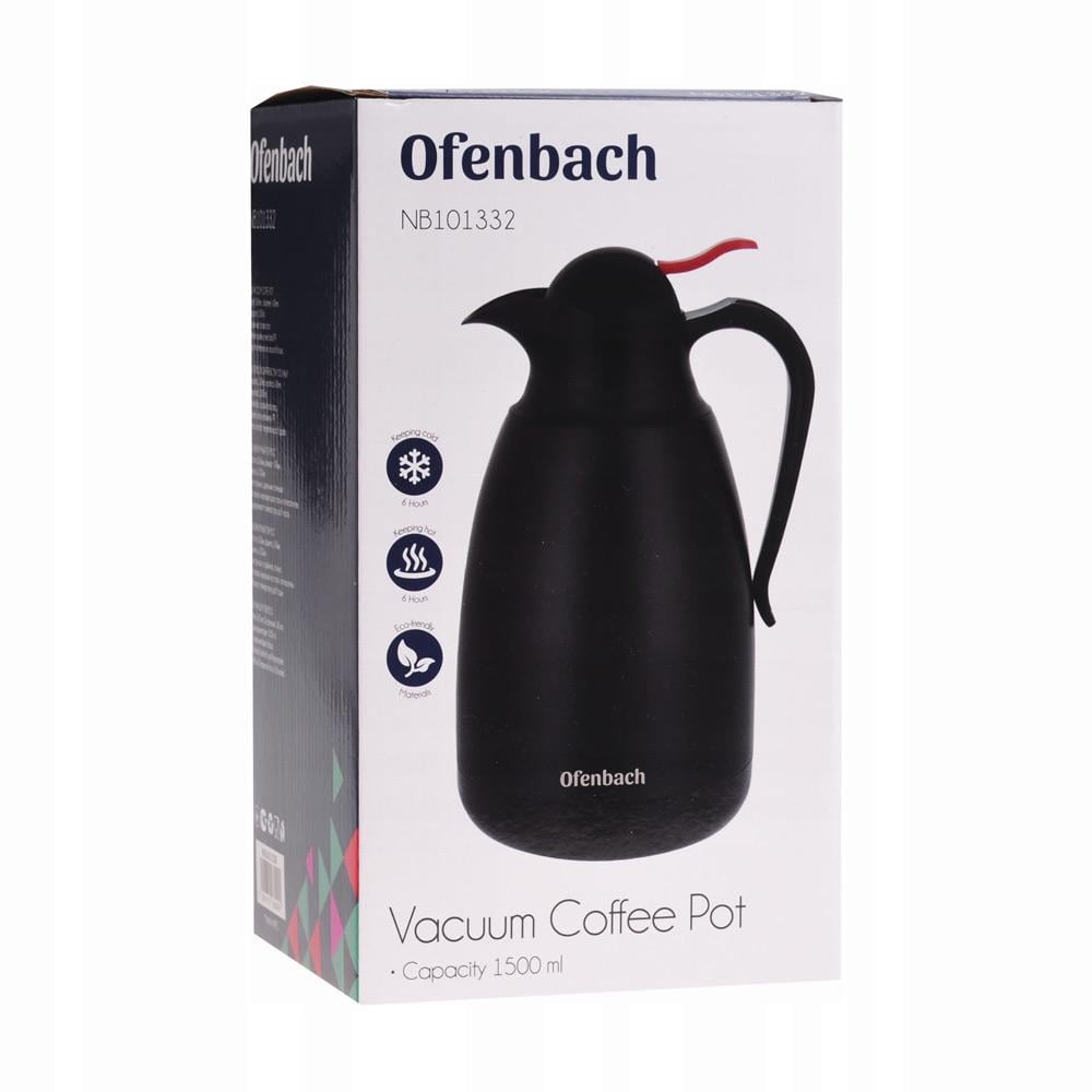 Термос Ofenbach OF-101332 1,5 л Черный (119298) - фото 2 Термос Ofenbach OF-101332 1,5 л Черный (119298) - фото 2