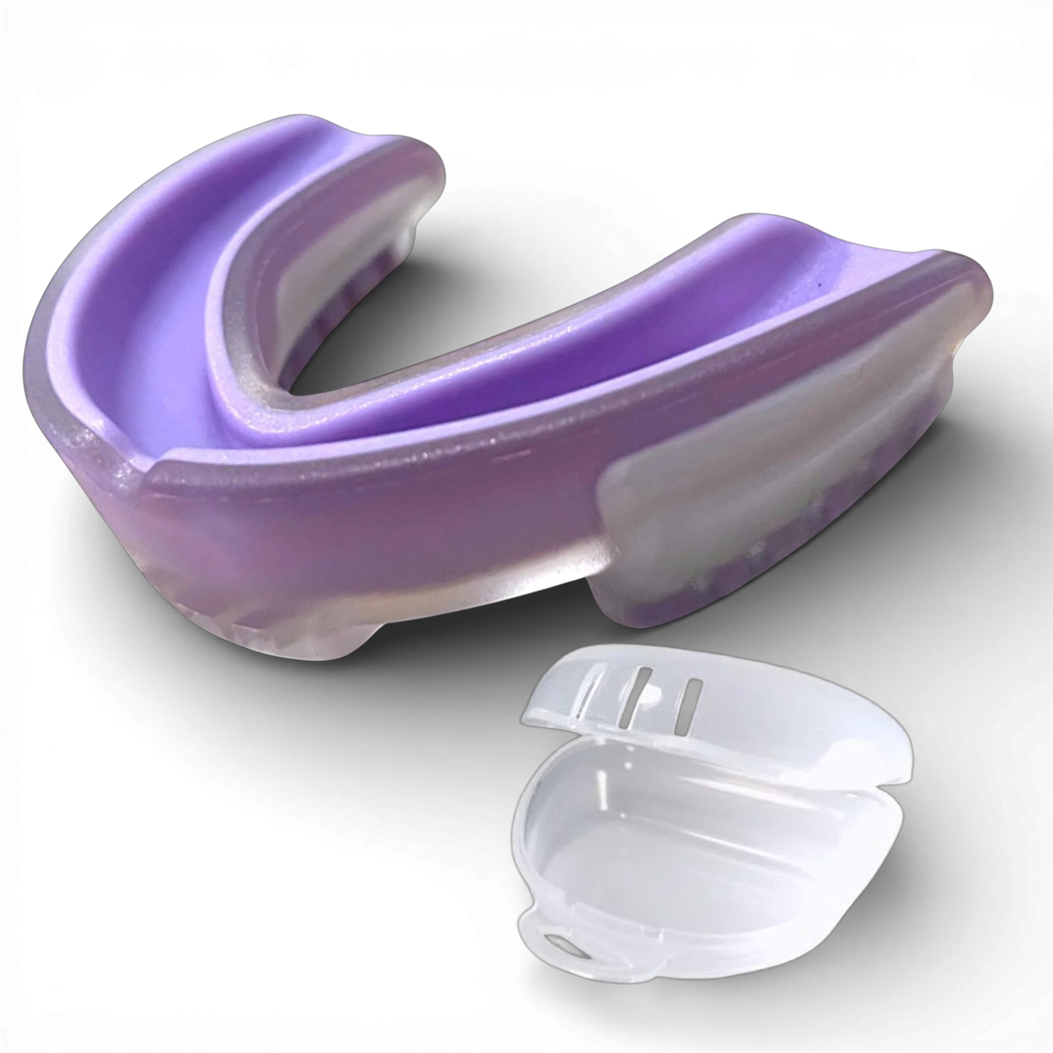 Капа боксерская для бокса Univerza ММА/боксеров/кикбоксинга/тхэквондо взрослая Фиолетовый