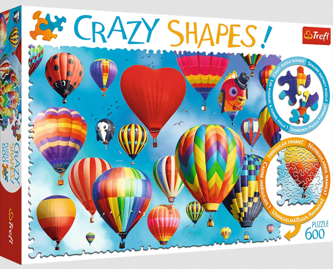 Пазл Trefl Шалені пазли Кольорові кулі 600 ел.