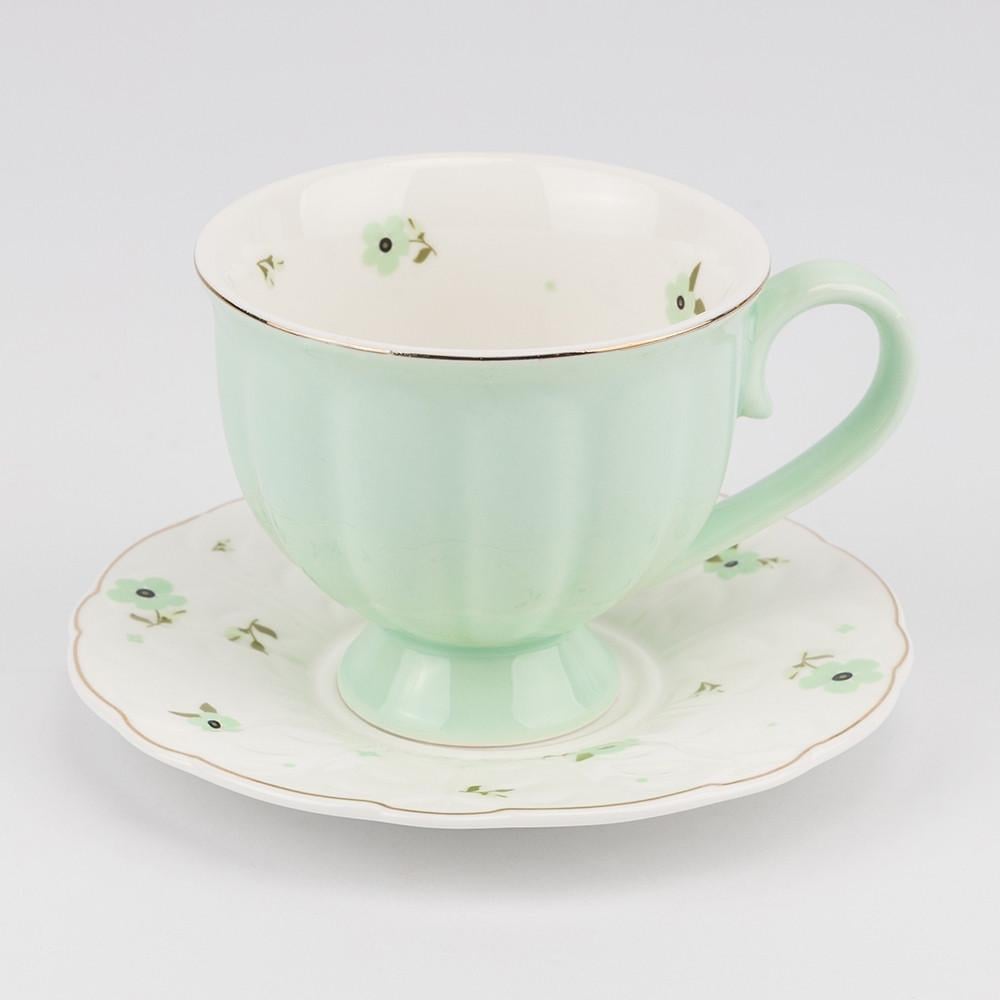 Сервіз для чаю та кави Акварельна ніжність на 6 персон 230 мл Різнокольоровий - фото 2 Сервіз для чаю та кави Акварельна ніжність на 6 персон 230 мл Різнокольоровий - фото 2