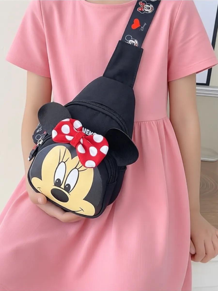 Сумка детская через плечо Minnie Mouse Микки Минни Маус Черный