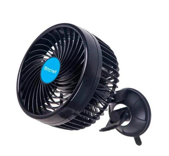Автомобильный вентилятор на присоске Mitchell HX-T701E 4,5" 12V (HX-T701E)