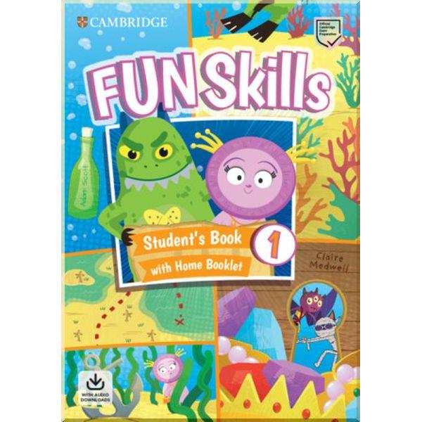 Книга Claire Medwell "Fun Skills 1 Student's Book with Home Booklet and Downloadable Audio" (ISBN:9781108563697)