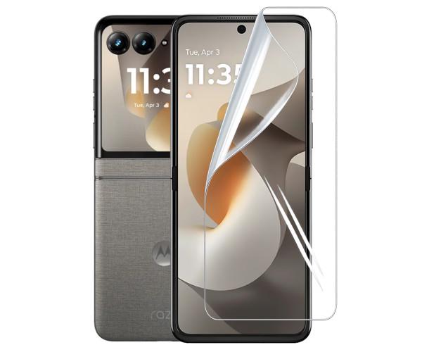 Пленка гидрогелевая Hydrogel Film для Motorola Razr 70 Transparent