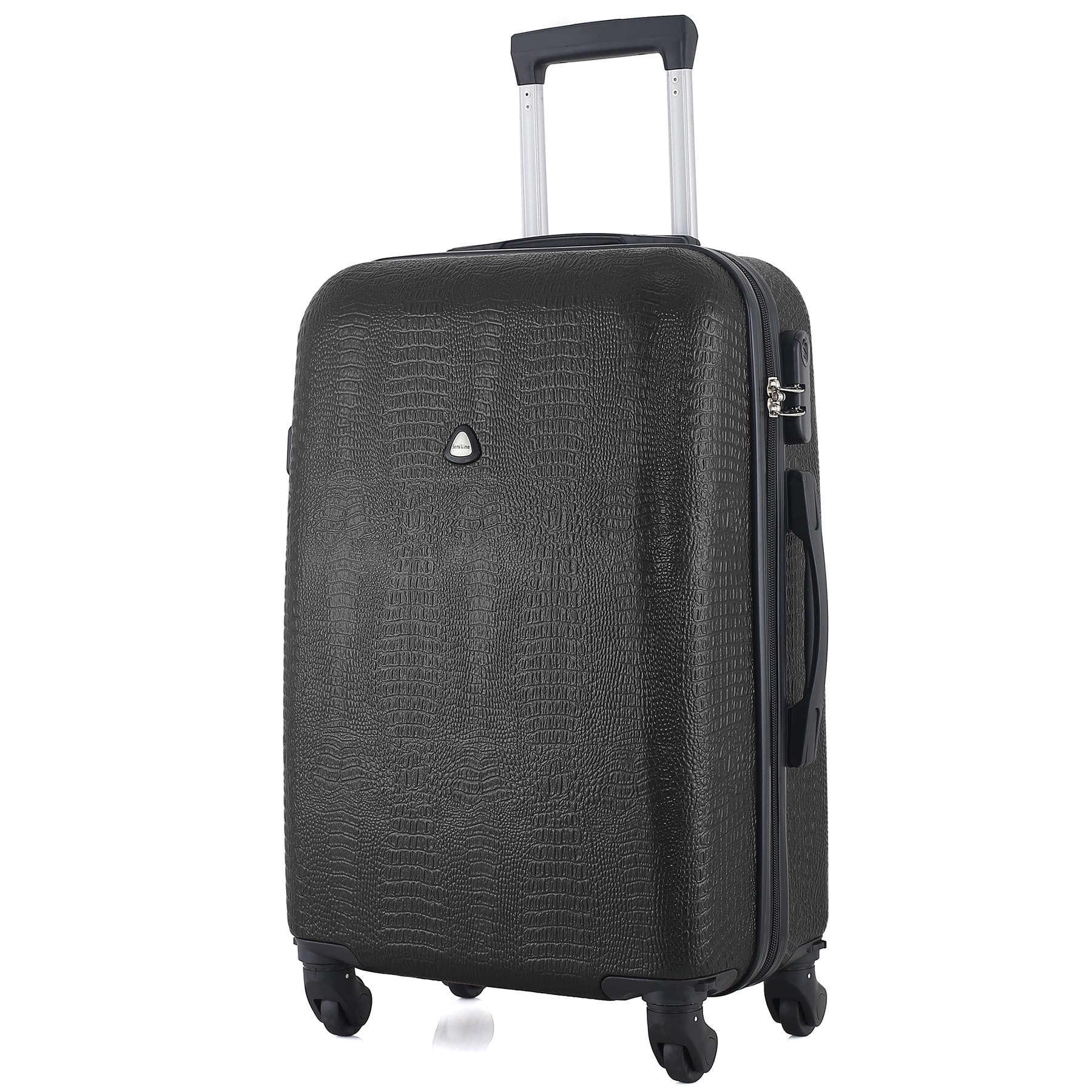 Чемодан Semi Line 28" L Black (T5638-3)