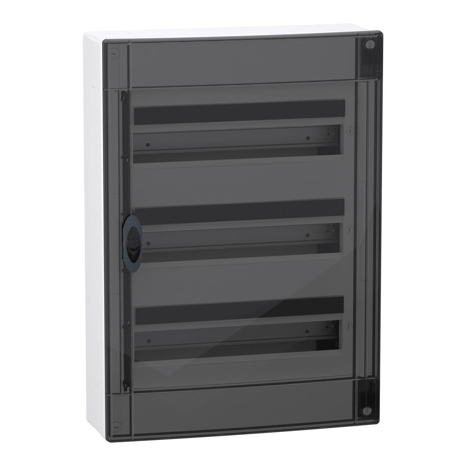 Щит розподільчий навісний Schneider Electric PrismaSeT XS 3 ряди 54 модулі з дверцятами Димчастий (LVSXR318)
