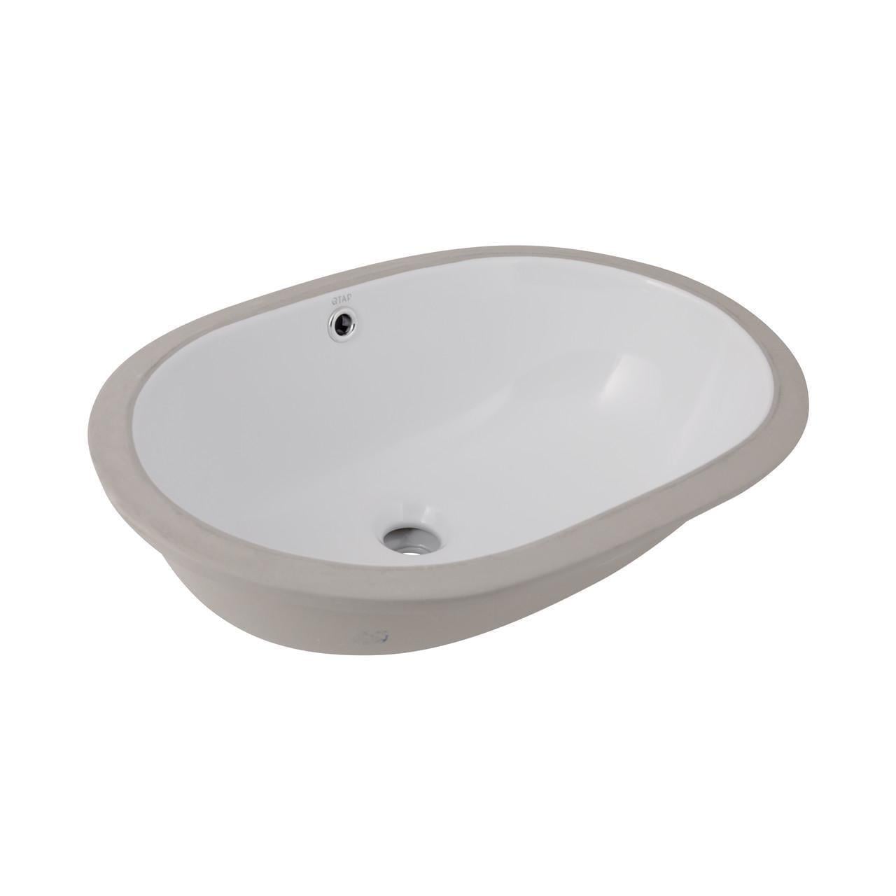 Раковина Qtap Stork 570x390x210 мм White (QT15110522W)