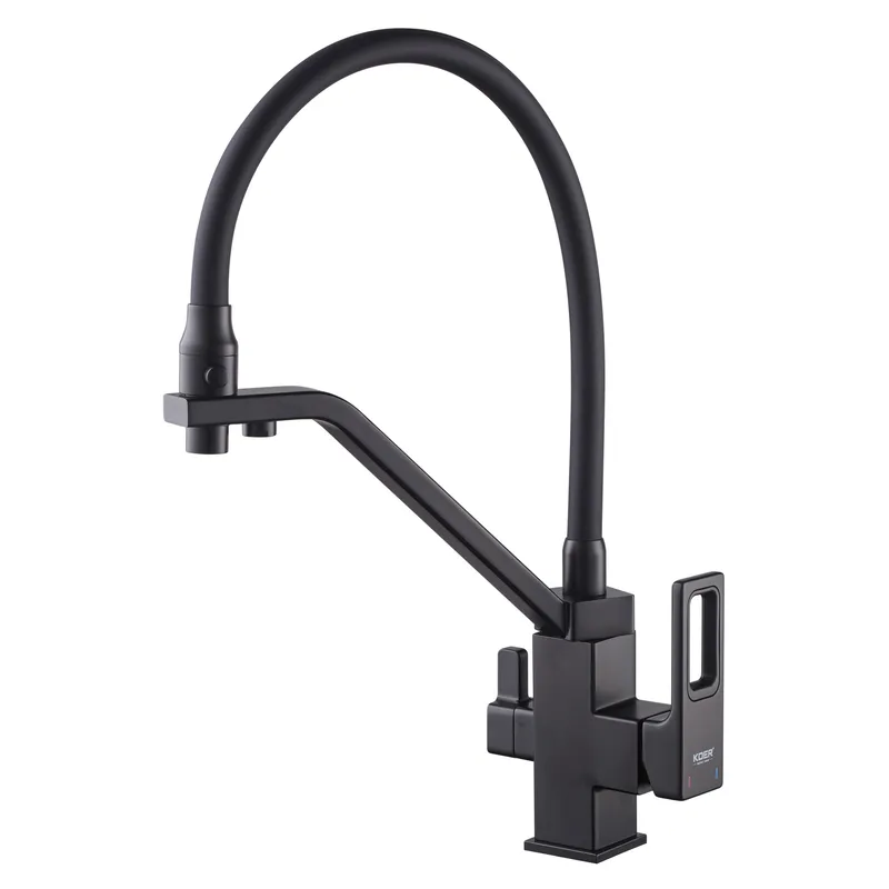 Смеситель для кухни KOER KB-72009-05 с выходом для питьевой воды (KR5007)
