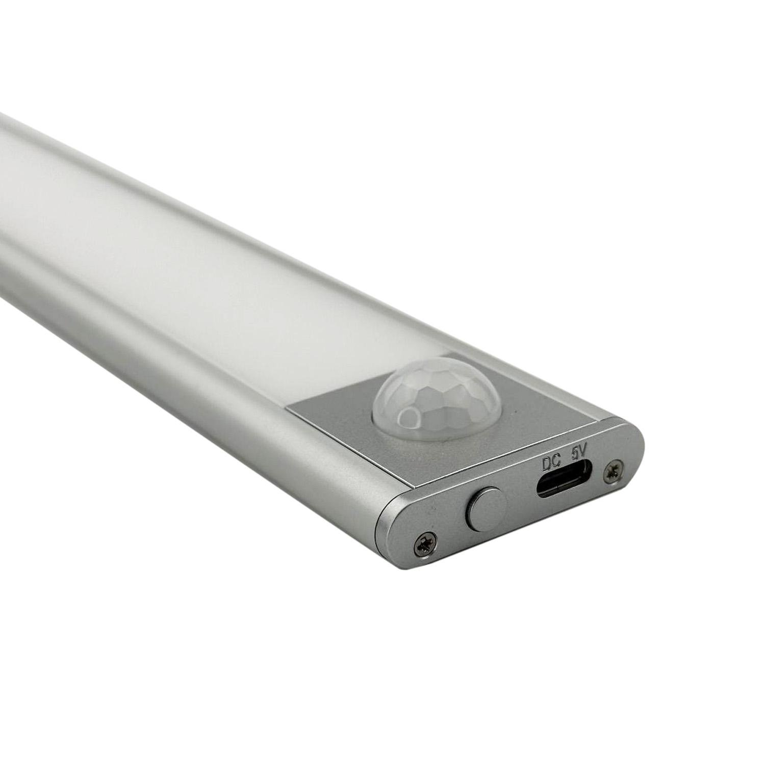 Настольная лампа Premium сенсорный с датчиком движения и регулировкой яркости 40 см 2W 1500 mAh 3000-6000K (52387) - фото 4