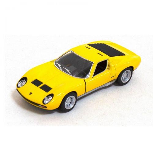Машинка Kinsmart Lamborghini Miura P400 Yellow (115546)