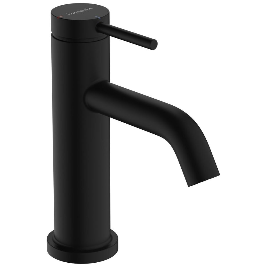Змішувач для умивальника Hansgrohe Tecturis S 80 CoolStart 73301670 одноважільний Чорний матовий (73301670)