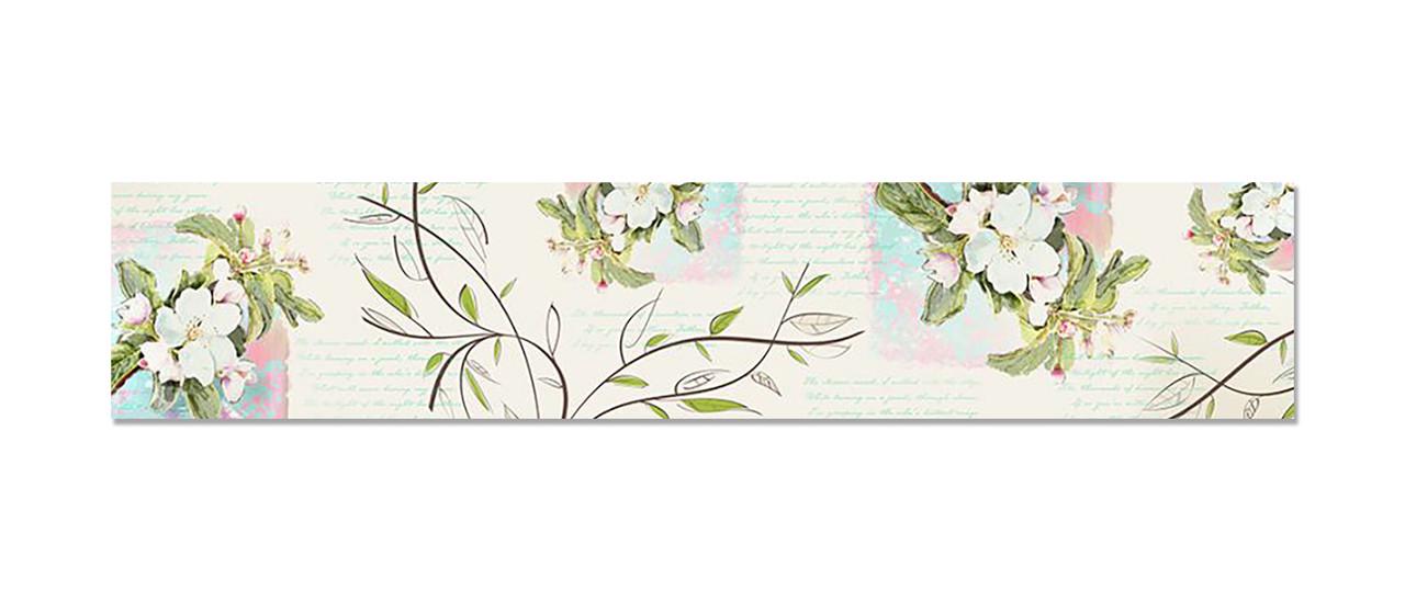 Наклейка виниловая на кухню Zatarga Цветы яблони Ветви 600х3000 мм (1294194206)