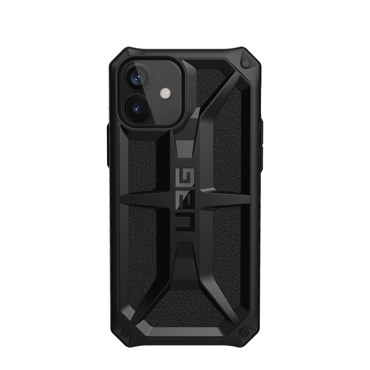 Протиударний чохол-накладка UAG Monarch Case for iPhone 12/12 Pro, Black - фото 2