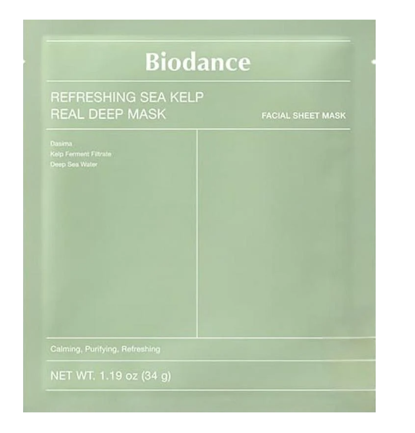 Маска гидрогелевая ночная с морскими водорослями Biodance Refreshing Sea Kelp Real Deep Mask 1 шт. (2554818456) Маска гидрогелевая ночная с морскими водорослями Biodance Refreshing Sea Kelp Real Deep Mask 1 шт. (2554818456)