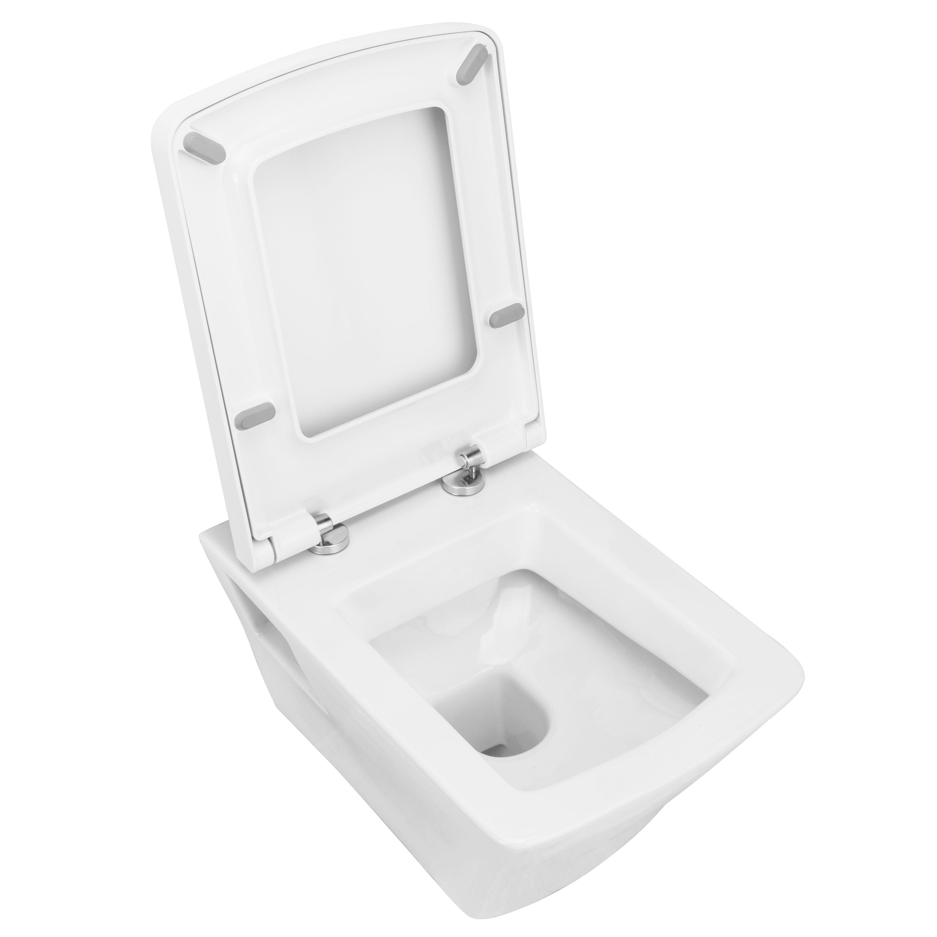 Унітаз підвісний VOLLE TEO 13-88-422 із сидінням з мікроліфтом (82578) - фото 6 Унітаз підвісний VOLLE TEO 13-88-422 із сидінням з мікроліфтом (82578) - фото 6