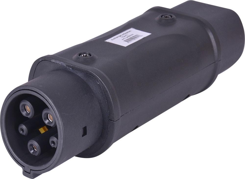 Адаптер перехідник E.NEXT e.charge.adapter.T2-T1 із T2 на T1 32А 230В моноліт IP55 (p085101)