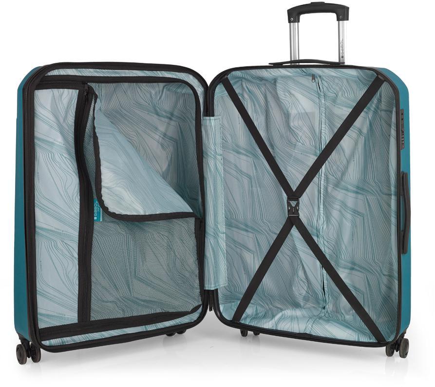 Чемодан Gabol Mercury L Turquoise (122947-018) - фото 4 Чемодан Gabol Mercury L Turquoise (122947-018) - фото 4