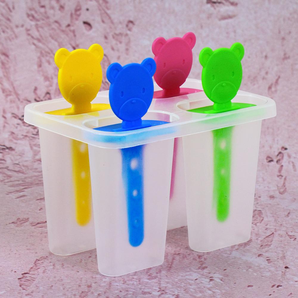 Форми для морозива R92502 Ведмедик 4 шт. 13,5х11,5х8,5 см