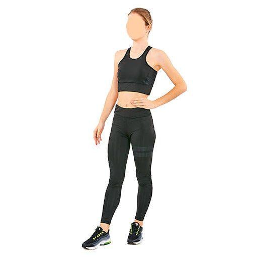 Комплект для фитнеса CO-8175 L Черный (06363007)