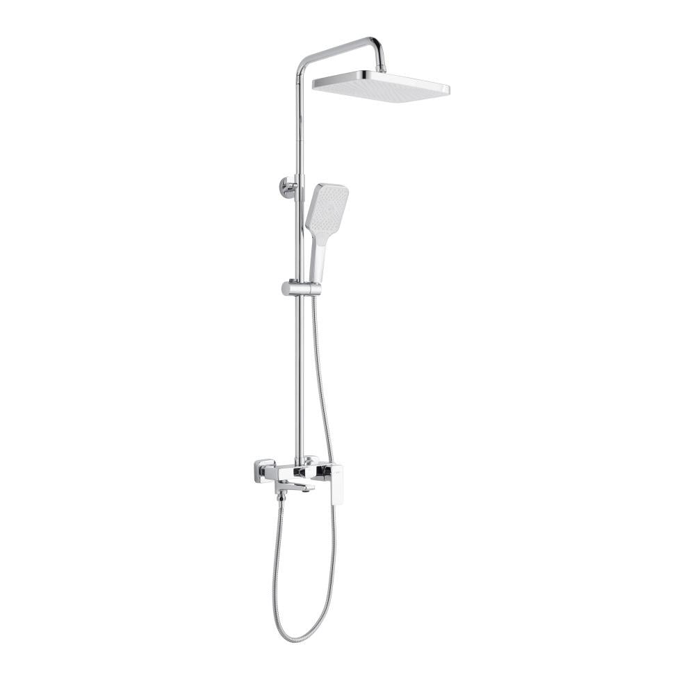 Душова система латунна Lidz Orion 1030 з поворотним виливом (LDORI1030CRM48092)