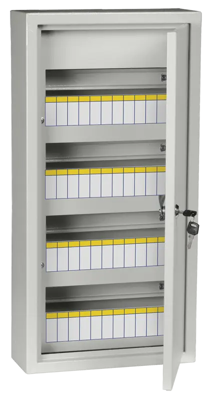 Щит распределительный УЕК ЩРн-48 48 модулей IP31 навесной c замком металлический 620х310х120 мм (MKM14-N-48-31-U) Щит распределительный УЕК ЩРн-48 48 модулей IP31 навесной c замком металлический 620х310х120 мм (MKM14-N-48-31-U)