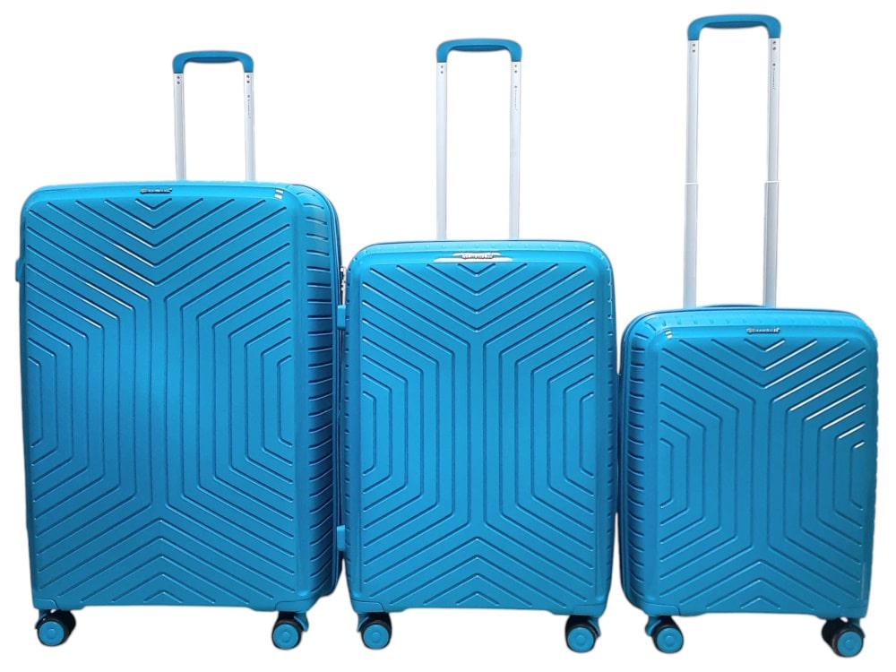 Комплект чемоданов Snowball 20103 Синий (31706864)