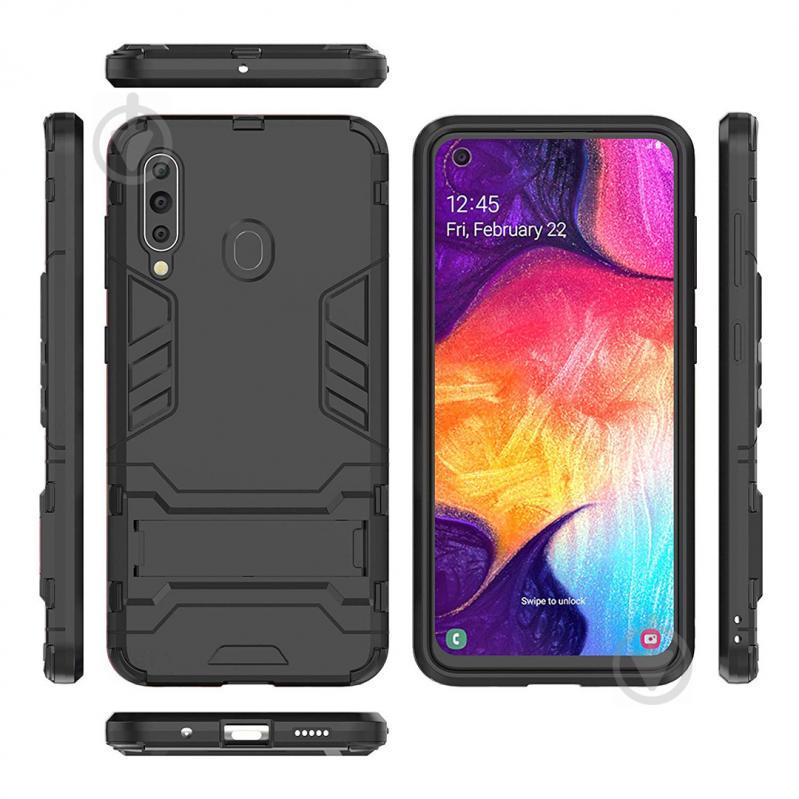 Чохол Protective Armor для Samsung A207 Galaxy A20s Чорний (arbc6049) - фото 3