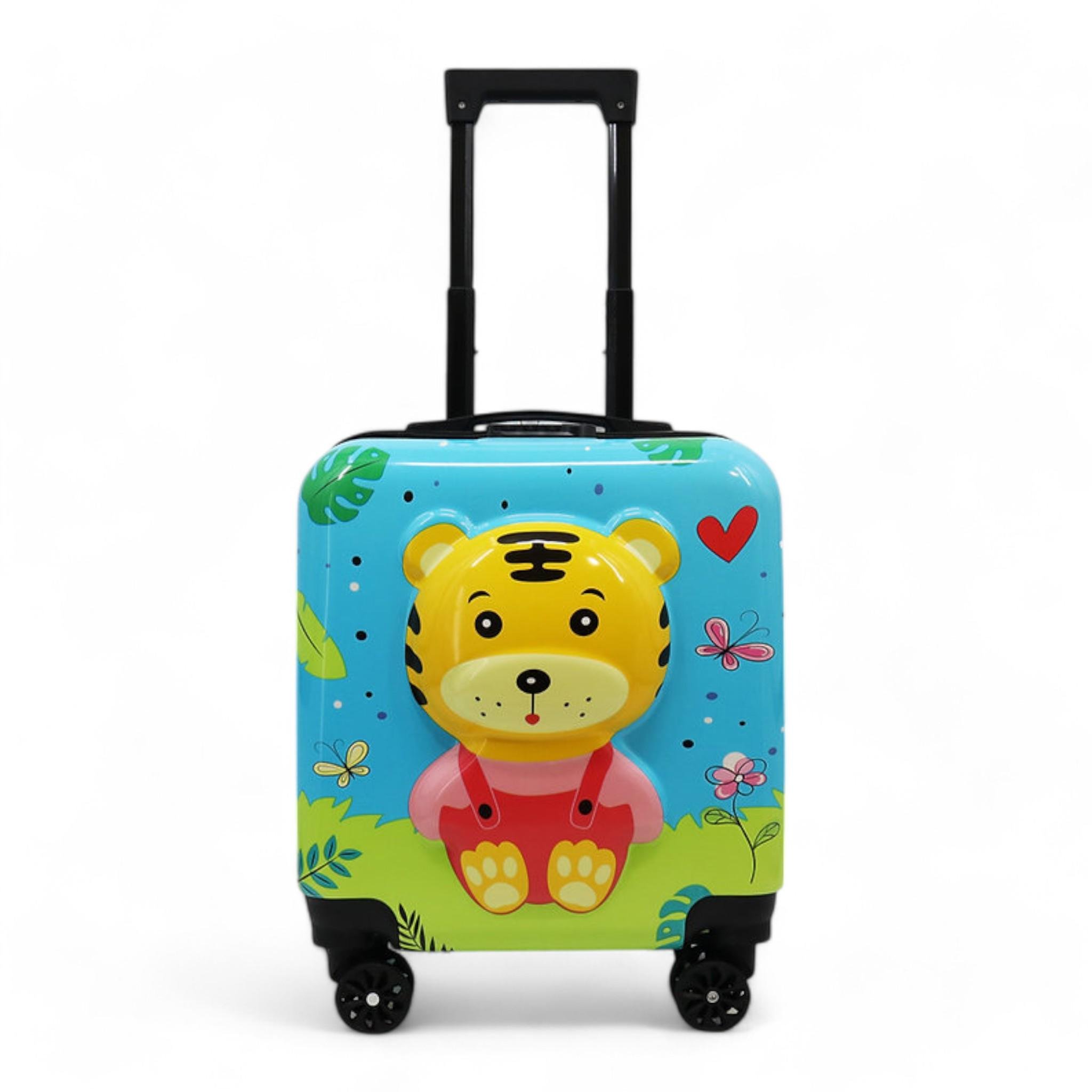 Валіза дитяча H&H Little Tiger ABS-пластик на 4 коліщатках з кодовим замком 35 л (S_D-1)