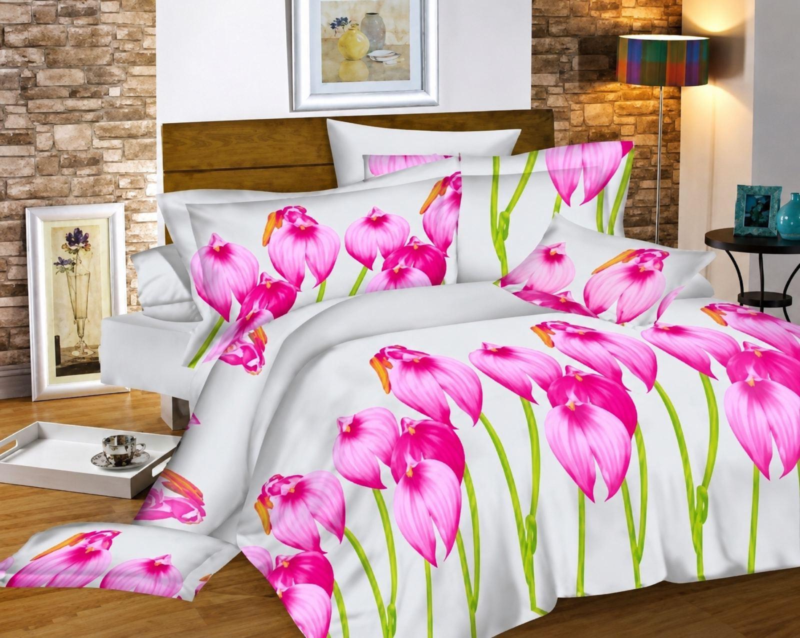 Комплект постельного белья Vital Textile Голд Люкс бязь двуспальный 180х220 см (BL2-555)