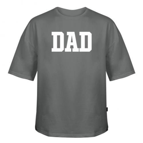 Футболка оверсайз FATLINE Dad L Темно-серый (19457281-28-211716-L)