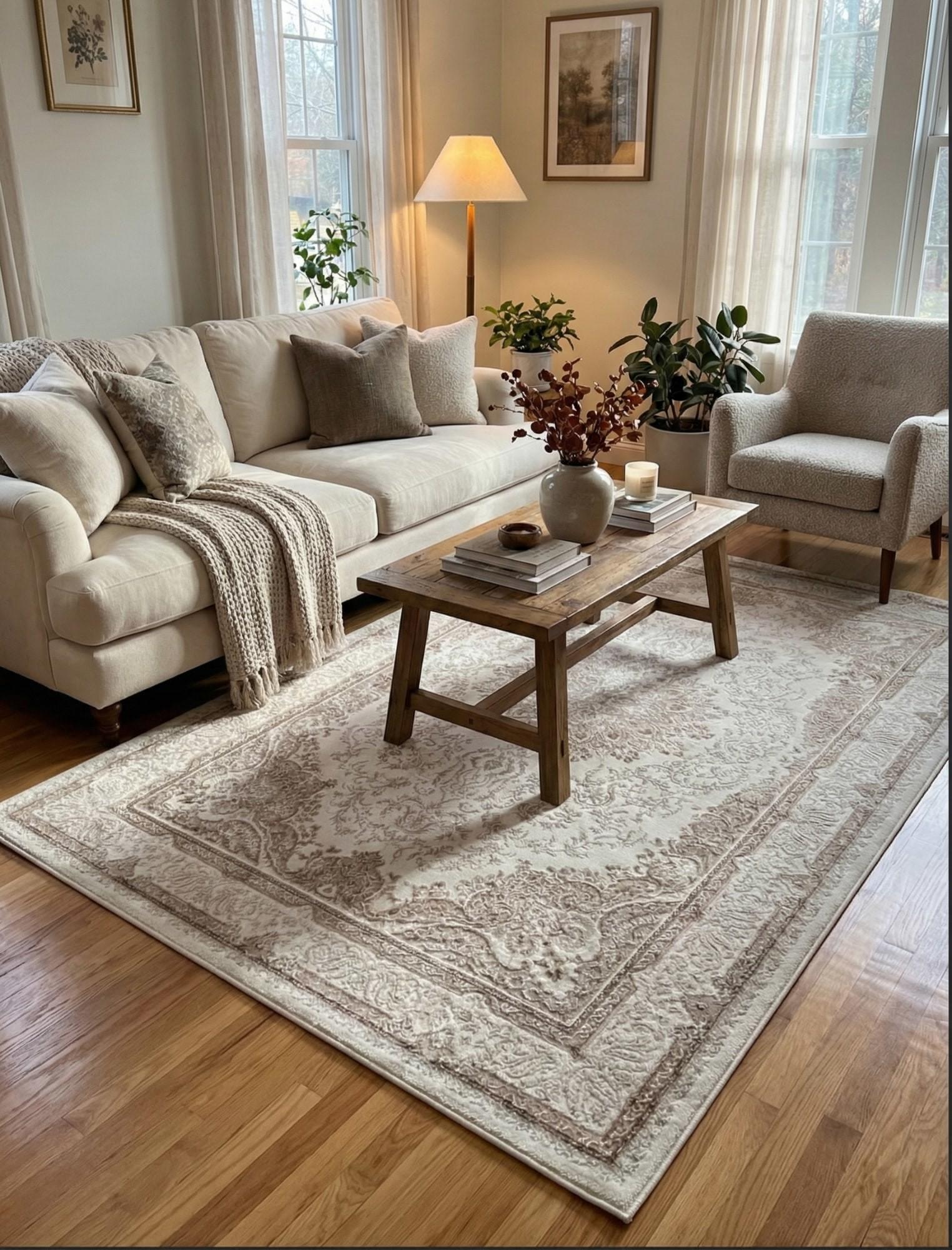 Ковер Hera tz20g 200x300 см Cream (103522030)