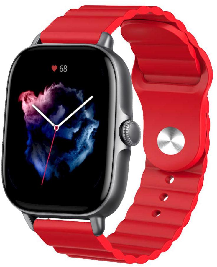 Ремешок Wave для Amazfit GTS 3 Red (23741-2D)