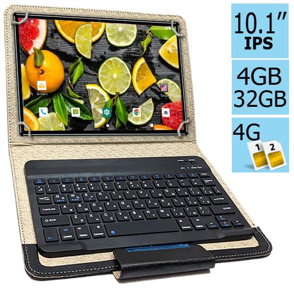 Планшет-телефон Adronix Elit Tab 10 LTE 4/32 DUAL SIM 10,1" IPS Blue з чохлом з Bluetooth клавіатурою (24380929) - фото 5