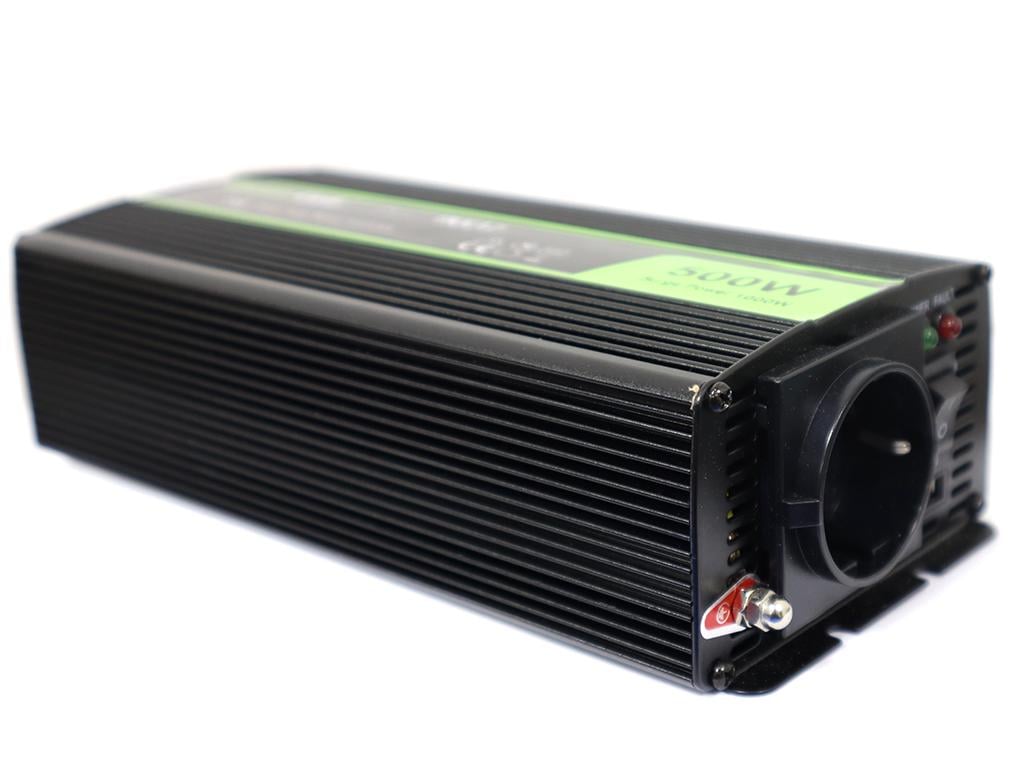 Інвертор Green Cell INV17 24V 500 W чистий синус (87128522) - фото 2