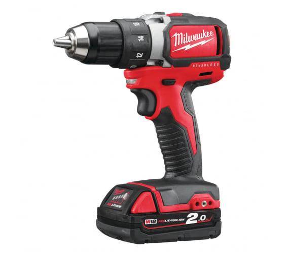 Дрель-шуруповерт аккумуляторная Milwaukee M18 BLDD-202C (4933448441) - фото 2