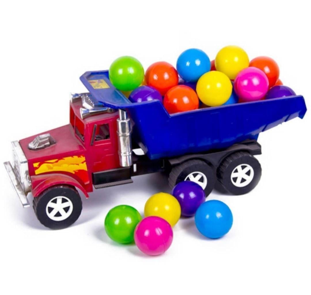 Самосвал с набором шариков KinderWay Синий (07-601-4)