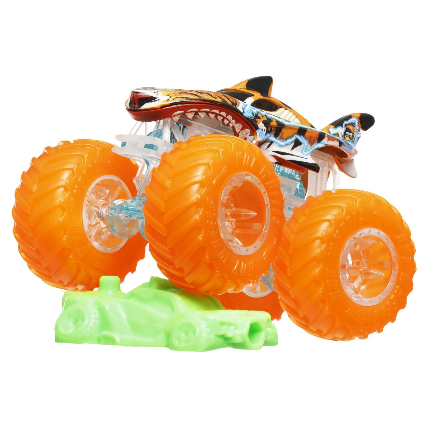 Машинка-позашляховик Hot Wheels Monster truck Tiger Shark 5/7 2024 (23757538) - фото 3