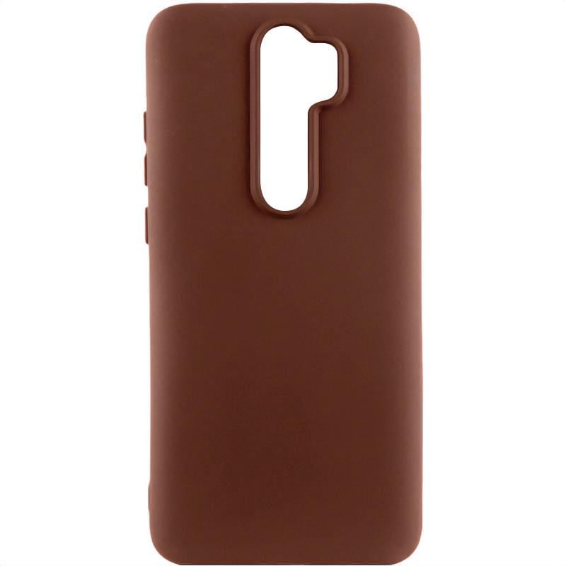 Протиударний чохол Silicone Cover Lakshmi Full Camera (AA) для Xiaomi Redmi 9 Brown