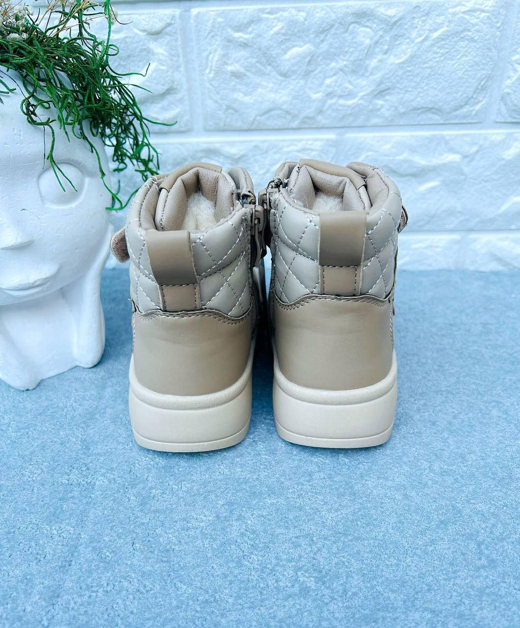 Ботинки для девочки Bessky 1614 р. 26 16,2 см (1614-1) - фото 3 Ботинки для девочки Bessky 1614 р. 26 16,2 см (1614-1) - фото 3