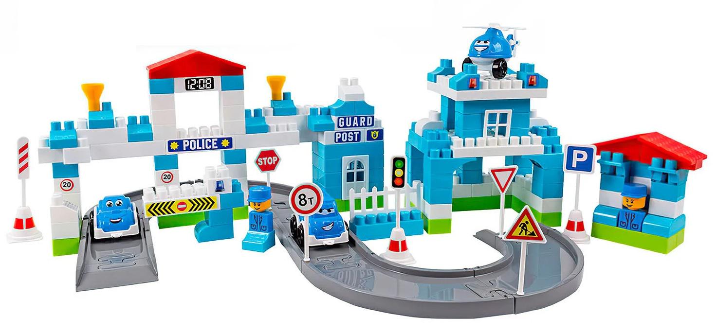 Конструктор Technok Toys отделение полиции 180 деталей Multicolor (134120)