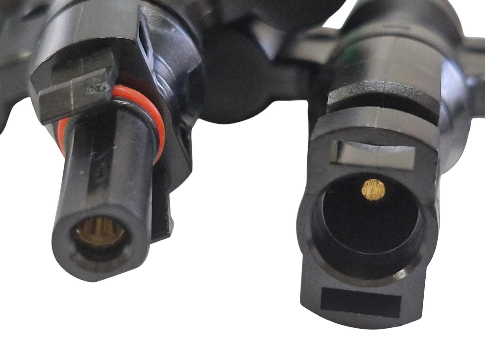 Конектор-тройник MC4 1х3 POWMR для солнечных панелей 30A 1000V папа/мама IP67 2 шт. (97740292) - фото 3