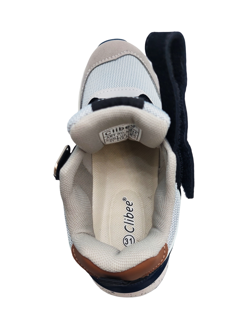 Кросівки для хлопчиків Clibee LB94594/35 р. 35 Сірий - фото 5 Кросівки для хлопчиків Clibee LB94594/35 р. 35 Сірий - фото 5