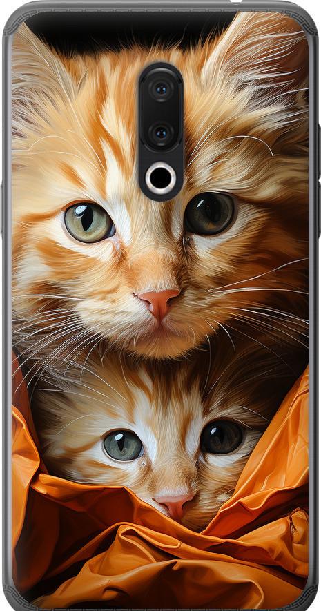 Чехол на Meizu 15 Plus Котики 2 (5664u-1473-42517)